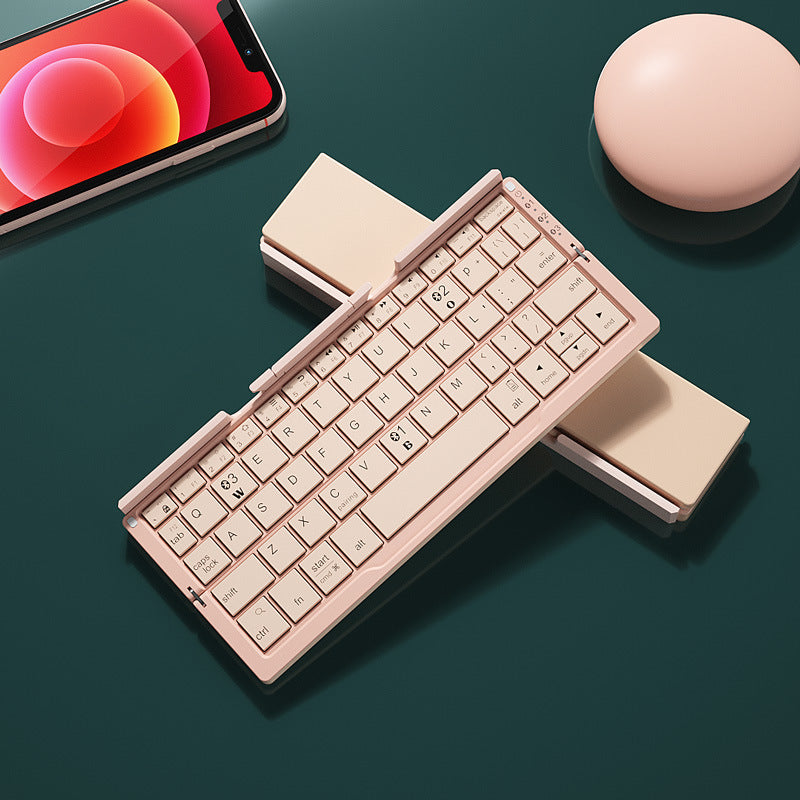 Wireless Mini Folding Bluetooth Keyboard