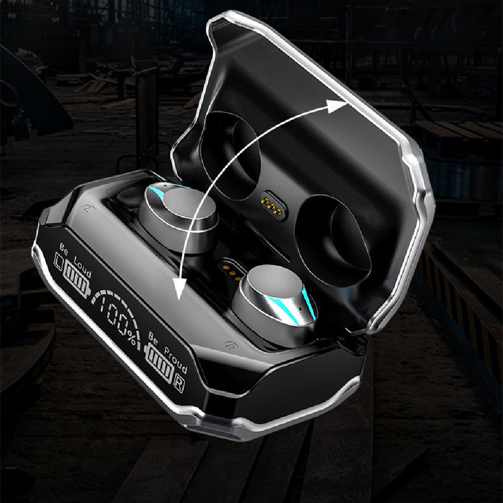 Futuristic Wireless Bluetooth Earbuds