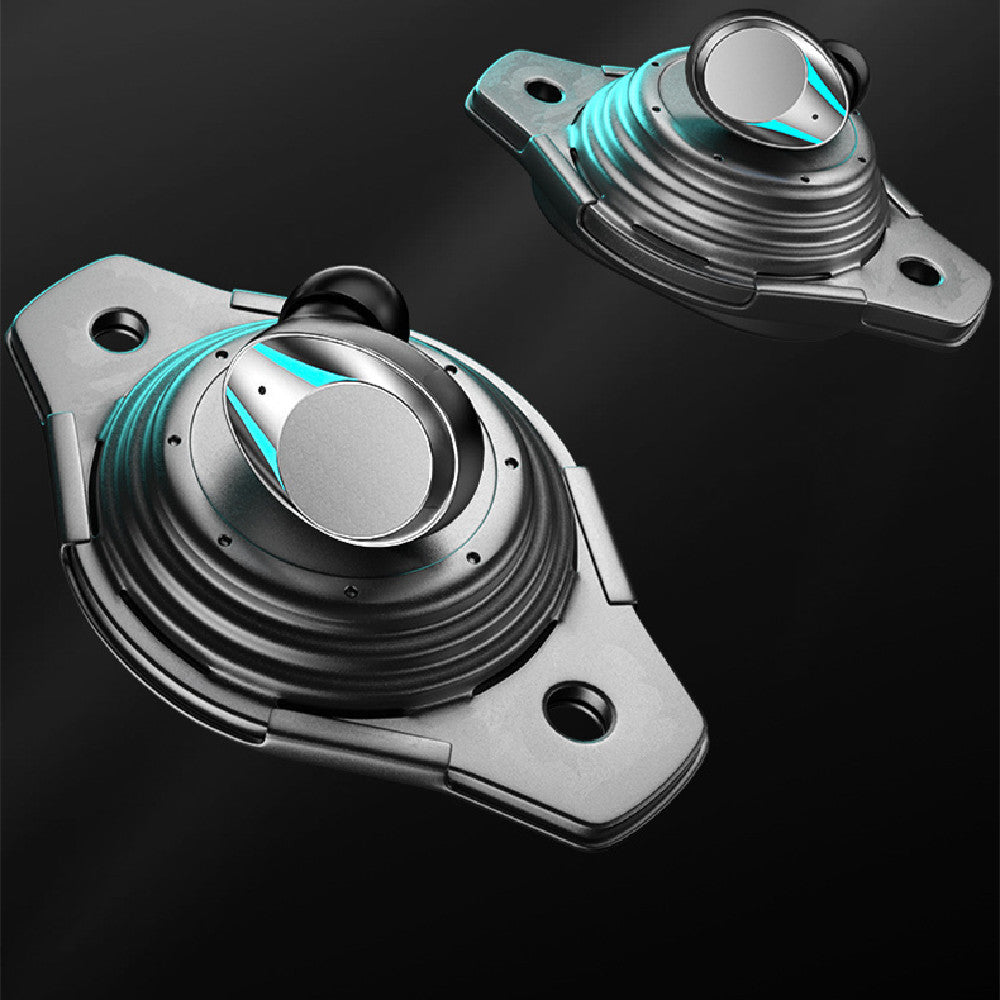 Futuristic Wireless Bluetooth Earbuds