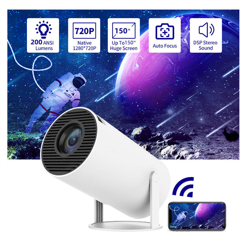 Video Projector For Home 180 Degree Projection